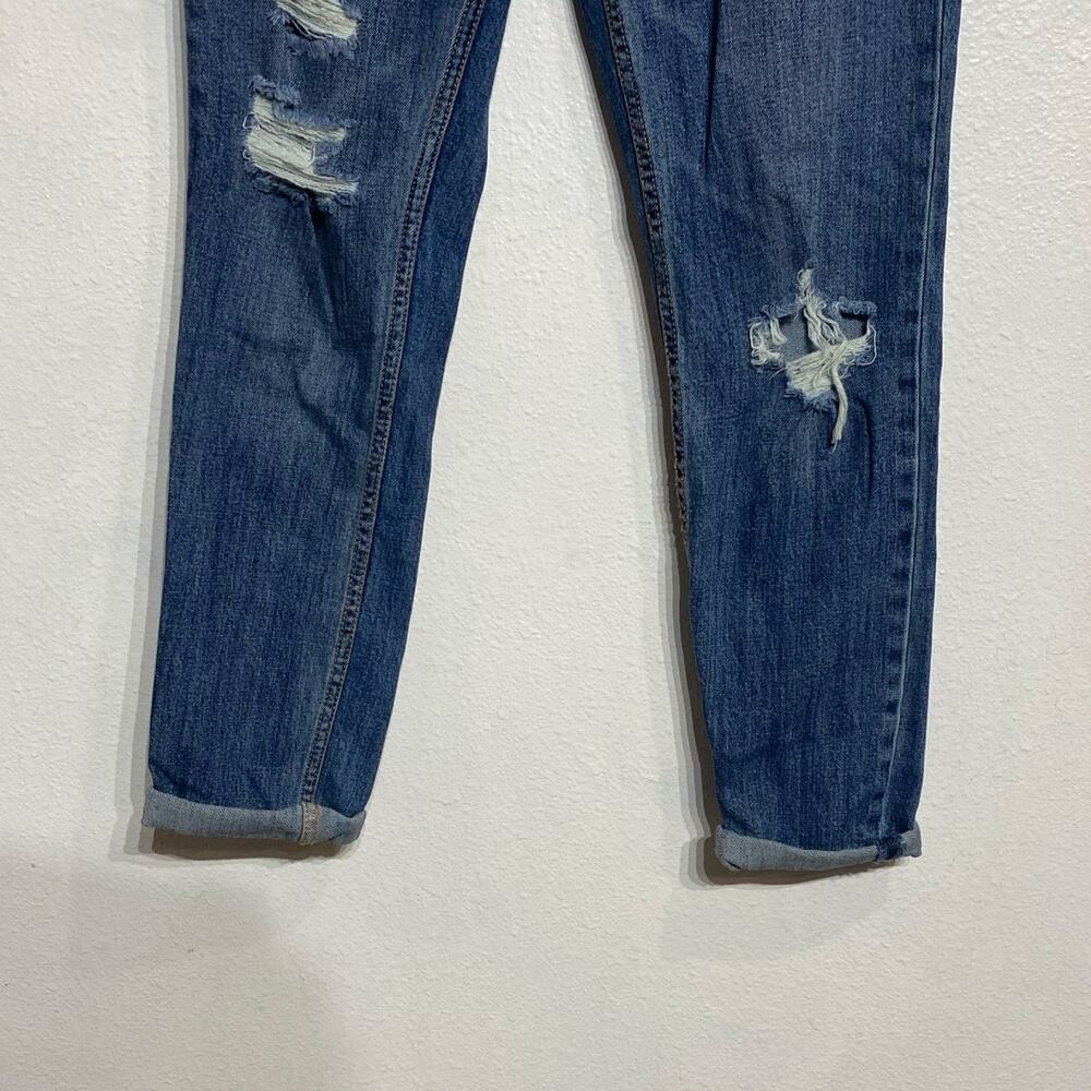 Old Navy Boyfriend Straight Jeans Sz 0 - Picture 4 of 12